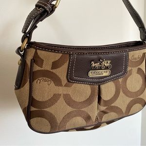 Coach purse, size about 10 inches